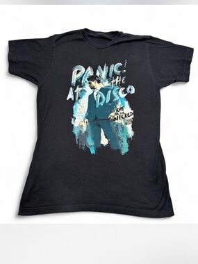 Panic! At The Disco Pray For The Wicked Graphic Band Tee Black Unisex Shirt